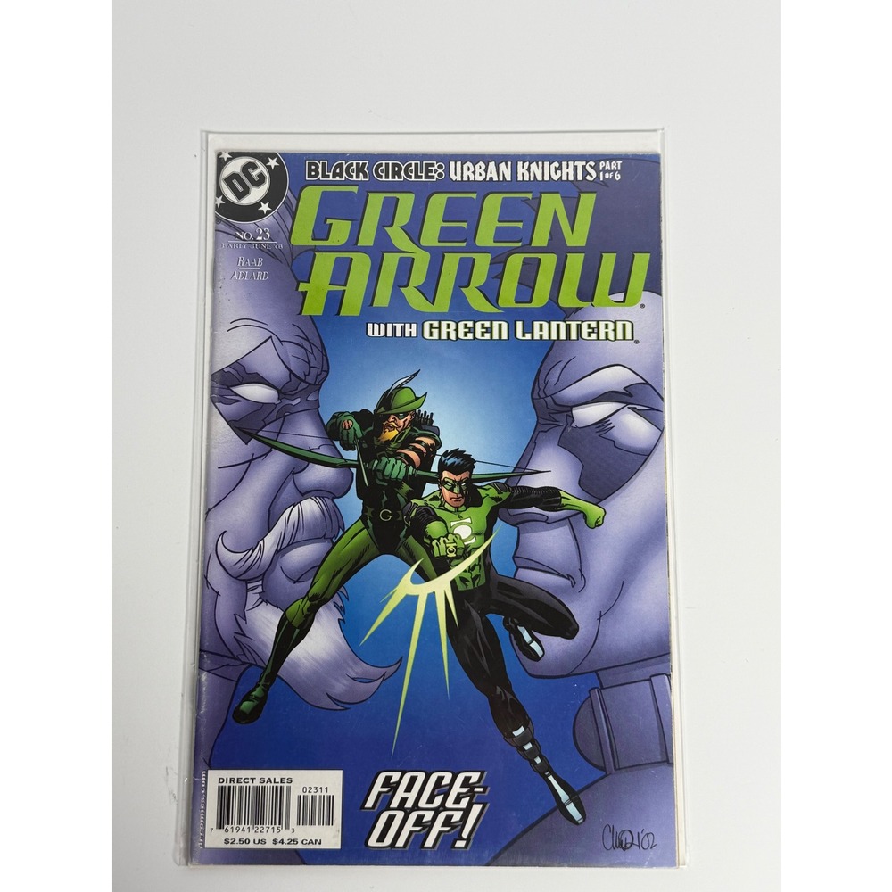 Green Arrow #23 1999 Black Circle Urban Knights Part 1 Green Lantern DC Comics
